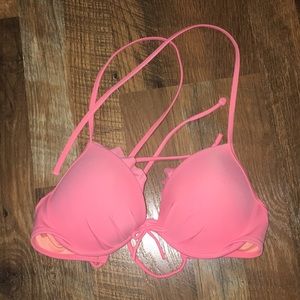 Victoria’s Secret bikini top size 34B coral color